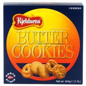 丹麦进口 Kjeldsens 蓝罐黄油 曲奇 454g*3盒 97元包邮（双重优惠）