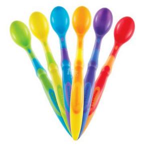 munchkin 满趣健 软头婴儿勺 6个装 17.5元(34.9，2件5折)