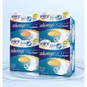 北美进口# 护舒宝 always未来感 极护卫生巾 日夜40片 69.9元(10定金+59.9尾款)