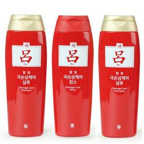 吕 洗发护发三件套 洗200ml*2+护发素200ml  约45.7元(79，199-100)