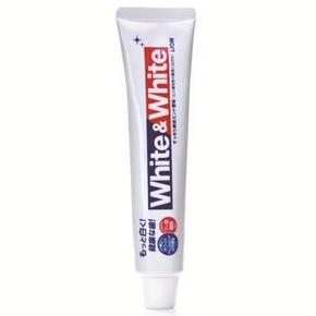 手机端：LION 狮王 WHITE & WHITE 美白牙膏 13.9元
