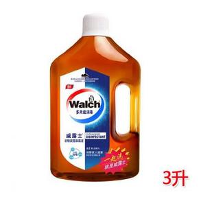 华北部分地区：Walch 威露士 衣物家居消毒液 3Lx3桶 101元包邮