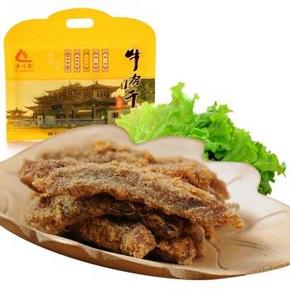 老川东 牛肉干 五香味158g  折18元(36.6，199-100)