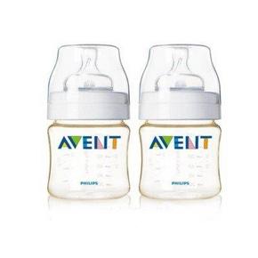 新安怡 四安士 PES奶瓶 125mlx2个装 约60元(122，198-100)