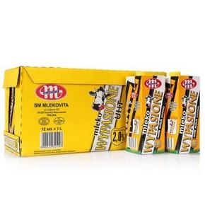 西南：波兰进口 日昇 高温灭菌低脂牛奶 1L*12箱 69元(119，199-100)