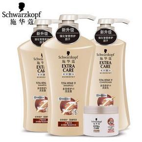双11预售:施华蔻 多效19修护明星洗护600mlx3瓶+赠发膜 121.9元(15元定金+106.9元尾款)