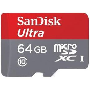 闪迪 (SanDisk) 至尊高速 64GB MicroSDXC UHS-I TF存储卡 99元包邮