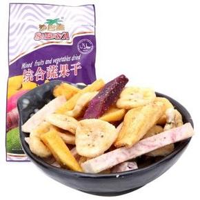 越南进口 Sabava沙巴哇综合蔬果干230g 折8.6元(17.8，49-5)