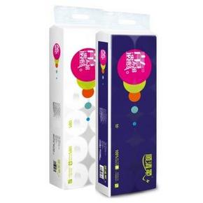 顺清柔 尚花 青春不留遗憾3层1700g卷纸x12卷装 11.6元(18.9，199-80)