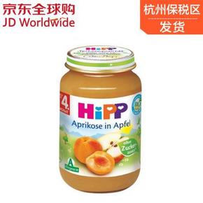 德国 HiPP 喜宝 有机苹果甜杏泥果泥190g  11.11元包邮