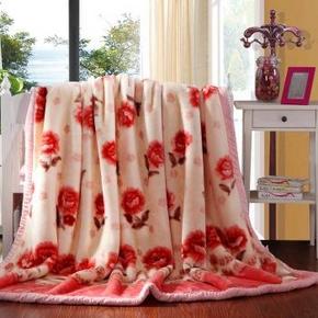 红瑞 双层加厚拉舍尔毛毯子 200*230cm 99元包邮(199-100)