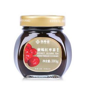 恒寿堂 蜜炼红枣茶制品 300g*2瓶 19.8元包邮