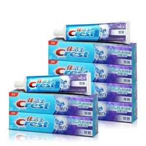 手机端：Crest 佳洁士 3D炫白 双效牙膏180克x6支 44.5元(89，买1赠1)