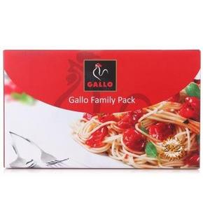 GALLO 公鸡 家庭分享装(意大利面x3件+意面酱x2件) 1270gx4件 99.6元(199.6-100)