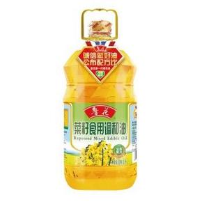 鲁花 菜籽食用调和油5L 折50元(98.8，199-100)