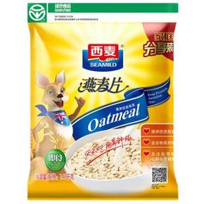 西麦  家庭优惠装 即食燕麦片1480g 12.5元