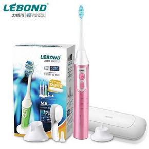 LEBOND 力博得 M6 声波振动电动牙刷 萤石粉 134.5元(269，下单5折)