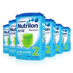 手机端：Nutrilon 诺优能 奶粉 2段 900gx6桶 660元包邮