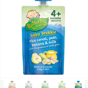 澳洲 Raffertys Garden 4个月宝宝辅食 120g 1.1元包邮