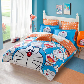 双11预售# 罗莱家纺 LOVE 卡通儿童纯棉四件套 284元(30定金+254尾款)