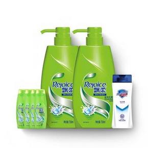 飘柔 滋润去屑洗发露750ml*2+80ml*4+舒肤佳 沐浴露200ml 69元包邮