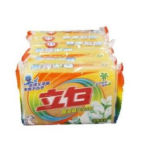 立白 椰油精华洗衣皂 组合装101gx6包 5.9元(11.8，199-100)