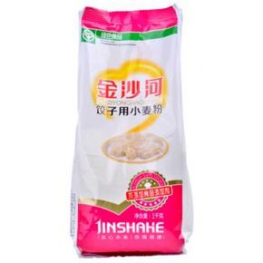 手机端#金沙河 饺子用小麦粉 1kg  4.9元
