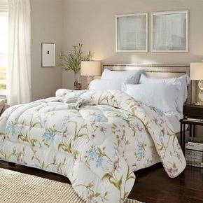 迎馨家纺 双人冬季保暖加厚 被子200*230cm 折54.5元(109，199-100)