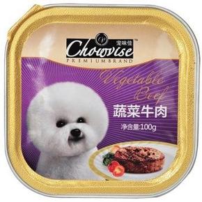 宠味佳 chowvise 宠物主厨精选罐头 犬用100g 1.1元