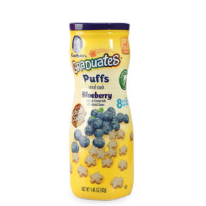 手机端：嘉宝 辅食Gerber星星泡芙宝宝零食 蓝莓口味 约10元(19.9，199-100)