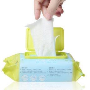 白菜价# 亲亲我 婴儿亲肤芦荟湿巾80片装 2.9元