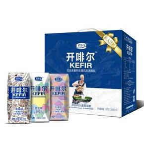 君乐宝 开啡尔 巴氏杀菌热处理风味发酵乳200g*8盒  25元