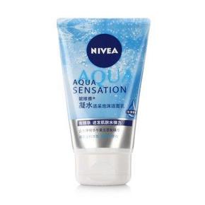 Nivea 妮维雅 凝水活采泡沫洁面乳100g  9.9元