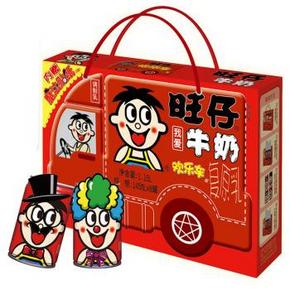 旺旺 旺仔牛奶 145mlx8罐 12.9元