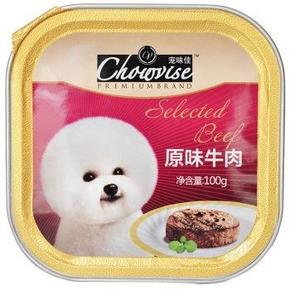 宠味佳 chowvise 宠物主厨精选罐头 犬用100g 1.1元(限1件)
