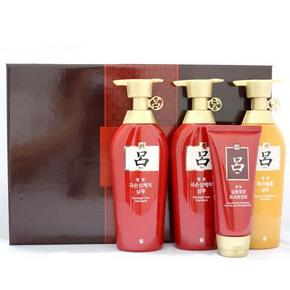 吕/RYOE 含光黑云洗护4件套450ml*3瓶＋180ml*1瓶 99元（199-100）