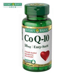 美国原产 自然之宝 辅酶Q10 软胶囊 50mg 30粒/瓶 11.1元