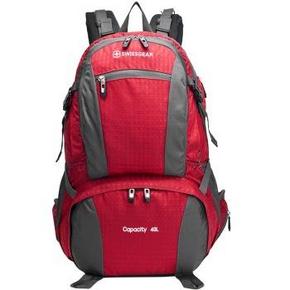 瑞士军刀(SWISSGEAR) JP3640RE 40升双肩登山旅行包 99元包邮(199-100)