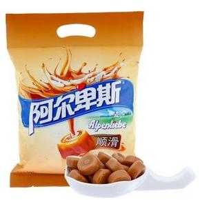 阿尔卑斯 焦香源味牛奶硬糖 380g  9.85元(购买2件)