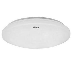 SIMON 西蒙  LED卧室书房厨卫吸顶灯 20W白光全白 99元包邮(199-100)