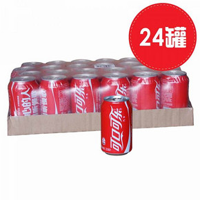 Coca-Cola 可口可乐330ml*24罐  券后32元包邮