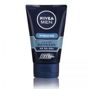 NIVEA 妮维雅男士多效净透洁面乳100gx3瓶  30元包邮(33-3)
