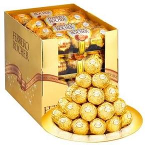 意大利进口 Ferrero Rocher费列罗榛果威化巧克力3粒x16条装 108元(可用券)