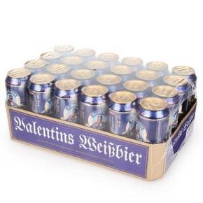 德国进口 Eichbaum 爱士堡小麦黑啤酒500mlx24听+ 艾斯宝啤酒4听 107元包邮(207-100)