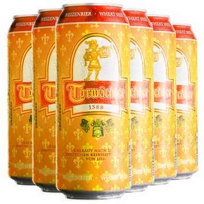 微信端：Torwächter 勇士 小麦啤酒 500ml*6听 折15元(29.9，199-100)