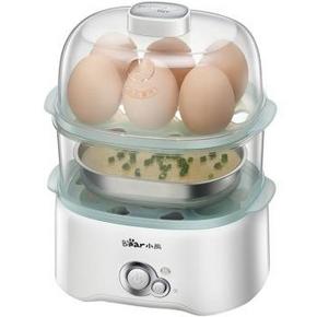 小熊（Bear）ZDQ-A12Y1 双层煮蛋器 蒸蛋器 不锈钢蒸碗 44.5元