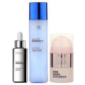 LOREAL 欧莱雅 科研致白精华液30ml+柔肤水175ml+慕昔霜 211元包邮(411-200)