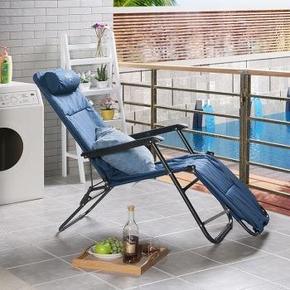 午休必备# 好事达 悦心带棉套躺椅 折叠床 99元包邮(199-100)