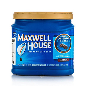 Maxwell 麦斯威尔 烘焙咖啡粉 869g 折39.9元(79.9，买1送1)