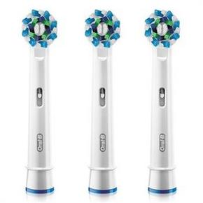 华中地区# 博朗欧乐B EB50-3 多角度清洁型刷头三支装 55元包邮